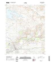 US Topo 7.5-minute map for Oakdale CA