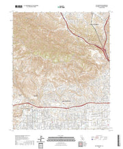 US Topo 7.5-minute map for Oat Mountain CA