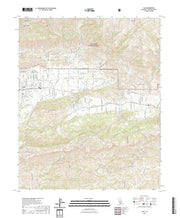 US Topo 7.5-minute map for Ojai CA