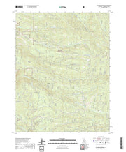 US Topo 7.5-minute map for Old Iron Mountain CA