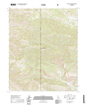 US Topo 7.5-minute map for Old Man Mountain CA