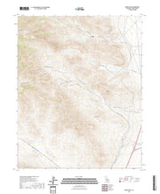 US Topo 7.5-minute map for Owens Peak CA