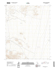 US Topo 7.5-minute map for Painted Rock Wash CA