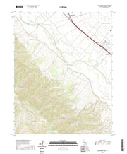 US Topo 7.5-minute map for Palo Escrito Peak CA