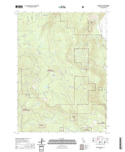 US Topo 7.5-minute map for Panther Rock CA