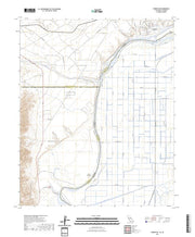 US Topo 7.5-minute map for Parker SW CAAZ