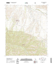 US Topo 7.5-minute map for Peak Mountain CA