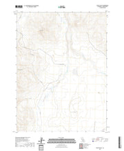 US Topo 7.5-minute map for Petes Valley CA