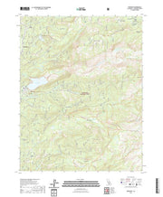 US Topo 7.5-minute map for Pinecrest CA