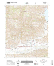 US Topo 7.5-minute map for Piru CA