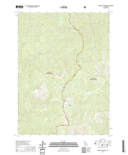 US Topo 7.5-minute map for Prescott Mountain CA