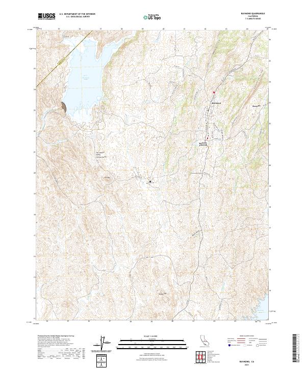 US Topo 7.5-minute map for Raymond CA