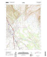 US Topo 7.5-minute map for Red Bluff East CA