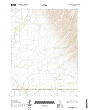 US Topo 7.5-minute map for Richardson Springs NW CA