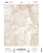 US Topo 7.5-minute map for Rodriguez Mountain CA