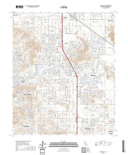 US Topo 7.5-minute map for Romoland CA