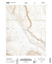 US Topo 7.5-minute map for Rovana CA