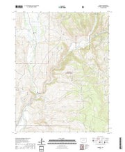 US Topo 7.5-minute map for Almont CO