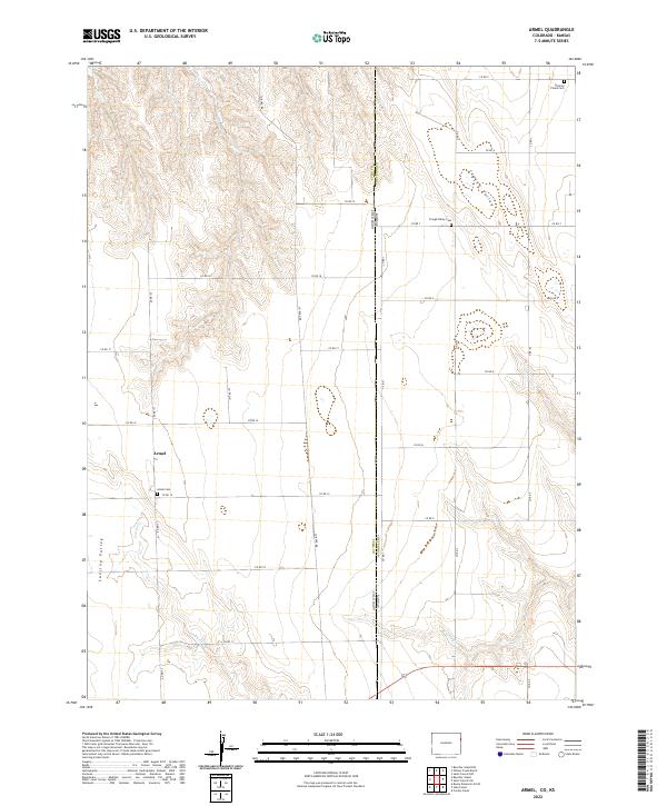 US Topo 7.5-minute map for Armel COKS