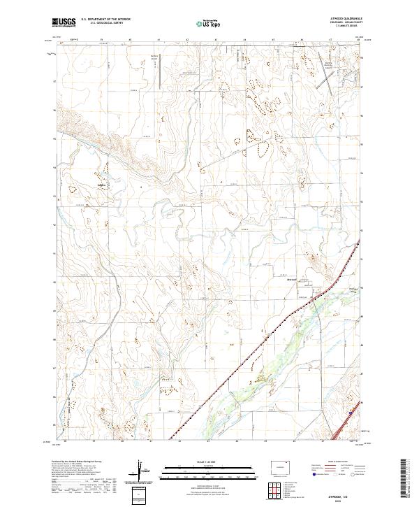 US Topo 7.5-minute map for Atwood CO