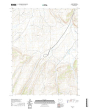 US Topo 7.5-minute map for Axial CO