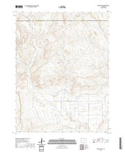 US Topo 7.5-minute map for Badger Wash CO