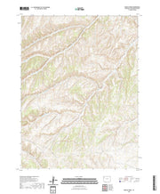 US Topo 7.5-minute map for Barcus Creek CO