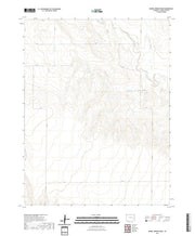 US Topo 7.5-minute map for Barrel Springs Draw CO