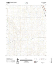 US Topo 7.5-minute map for Beuck Draw CO