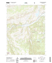 US Topo 7.5-minute map for Big Beaver Reservoir CO