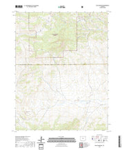 US Topo 7.5-minute map for Black Mountain CO