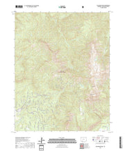 US Topo 7.5-minute map for Blackhead Peak CO