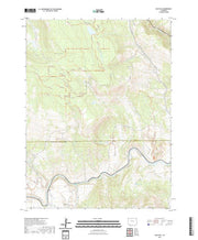 US Topo 7.5-minute map for Blue Hill CO