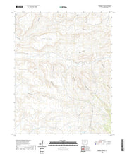 US Topo 7.5-minute map for Bowdish Canyon CO