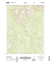 US Topo 7.5-minute map for Bowen Mountain CO