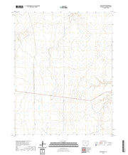 US Topo 7.5-minute map for Box Ranch CO