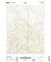 US Topo 7.5-minute map for Breeze Mountain CO