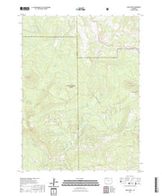 US Topo 7.5-minute map for Buck Point CO