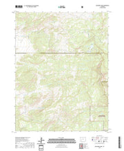 US Topo 7.5-minute map for Buckhorn Lakes CO