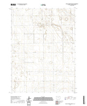 US Topo 7.5-minute map for Buffalo Springs Ranch SE CO