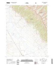 US Topo 7.5-minute map for Bushnell Peak CO