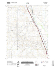 US Topo 7.5-minute map for Buttes CO