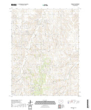 US Topo 7.5-minute map for Cabin Gulch CO