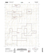 US Topo 7.5-minute map for Campo NW CO