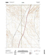 US Topo 7.5-minute map for Carr West COWY