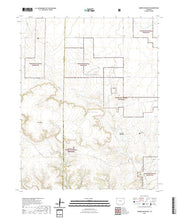 US Topo 7.5-minute map for Carrizo Mountain CO