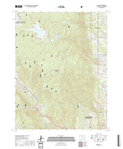 US Topo 7.5-minute map for Cascade CO