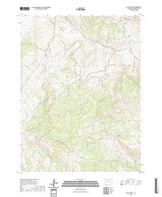 US Topo 7.5-minute map for Castle Peak CO