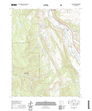 US Topo 7.5-minute map for Cattle Creek CO