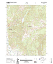 US Topo 7.5-minute map for Cement Mountain CO